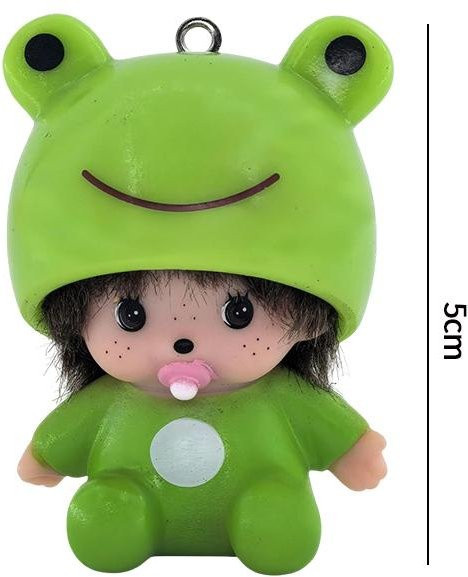 Sanrio Monchhichi Kitty Schlüsselanhänger, Mädchen - Bild 1