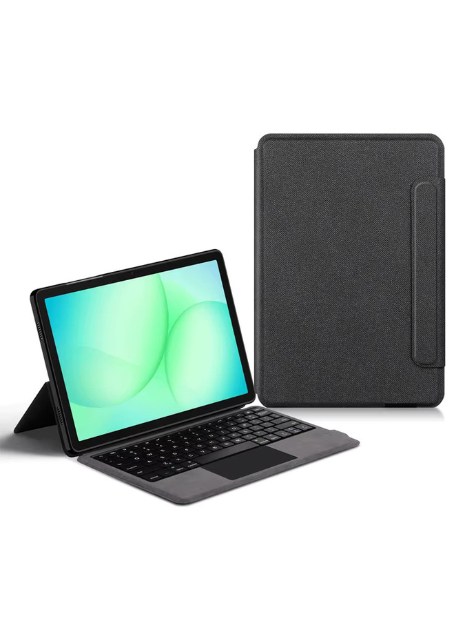 Touchpad-Tastatur und Schutzhülle für Samsung Galaxy Tab A9 Plus / A9+ 11 Zoll in Grau - Bild 5