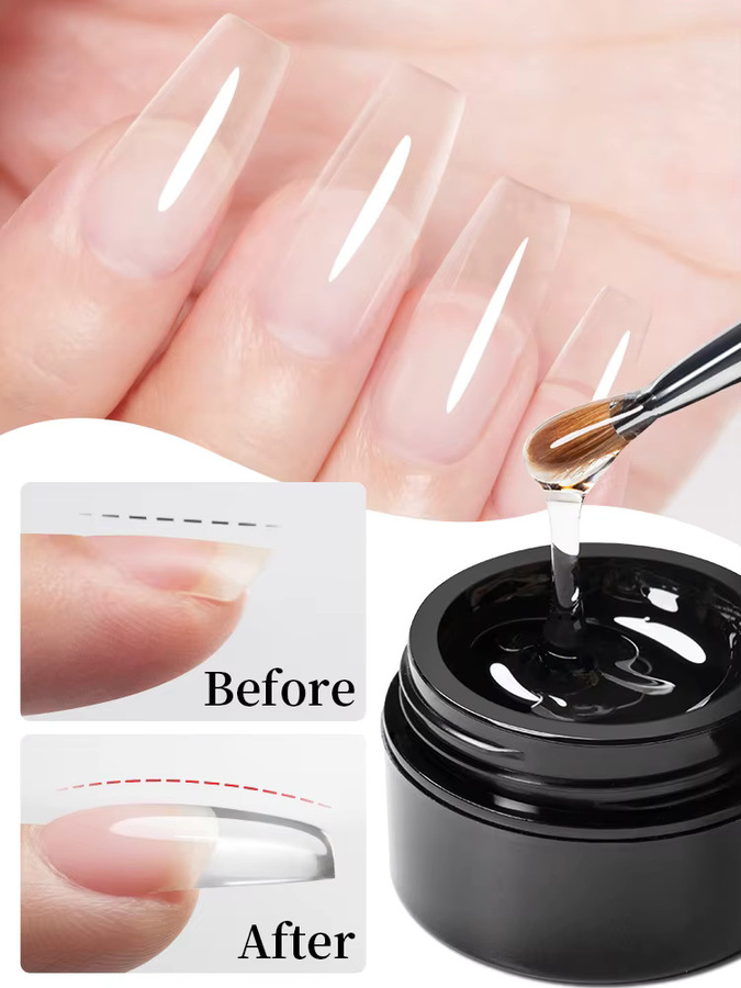 AWStorG Nagelverlängerungsgel, Transparent, 15 ml - Bild 6