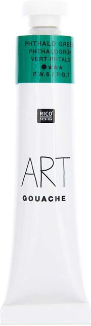 Rico Design ART Gouache Phthalogrün 22 ml - Bild 1