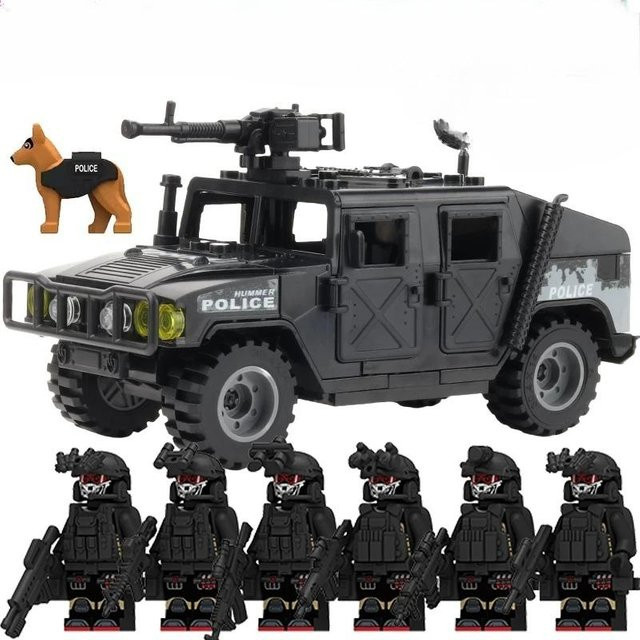 Fun Building Blocks Veyron SWAT Mini Humanoide Puppe Spezialeinheit Geisterkrieger, ab 6 Jahren - Bild 1