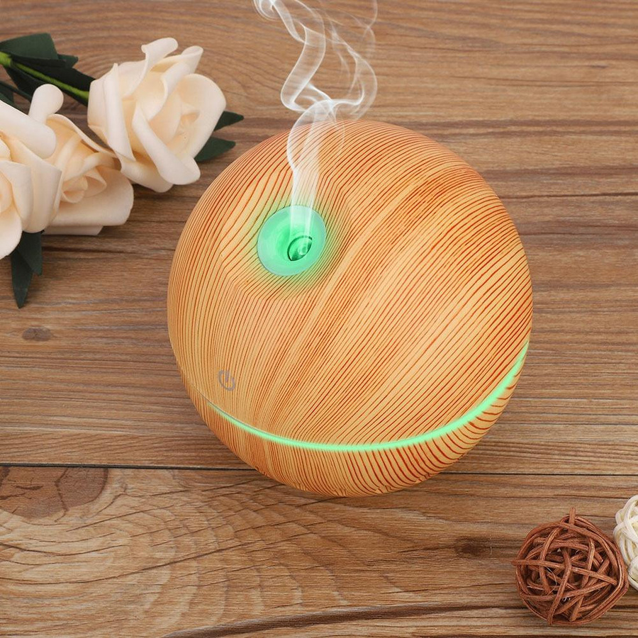 DIYelecs USB Hohlraum Luftbefeuchter und Aromatherapie Diffusor mit LED-Licht - Bild 2
