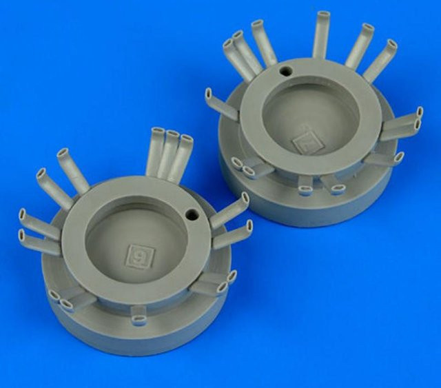 Tamiya Ki-46 Dinah - Exhaust - Bild 1