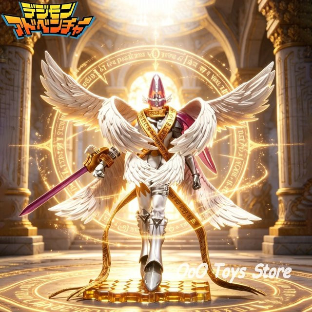 Bandai Digimon Adventure Holy Angemon, Actionfigur, Kunststoff - Bild 1