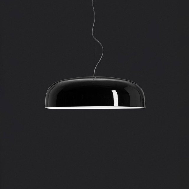 Oluce Canopy 421 LED-Pendelleuchte in Schwarz mit warmweißem Licht (3000K) - Bild 1