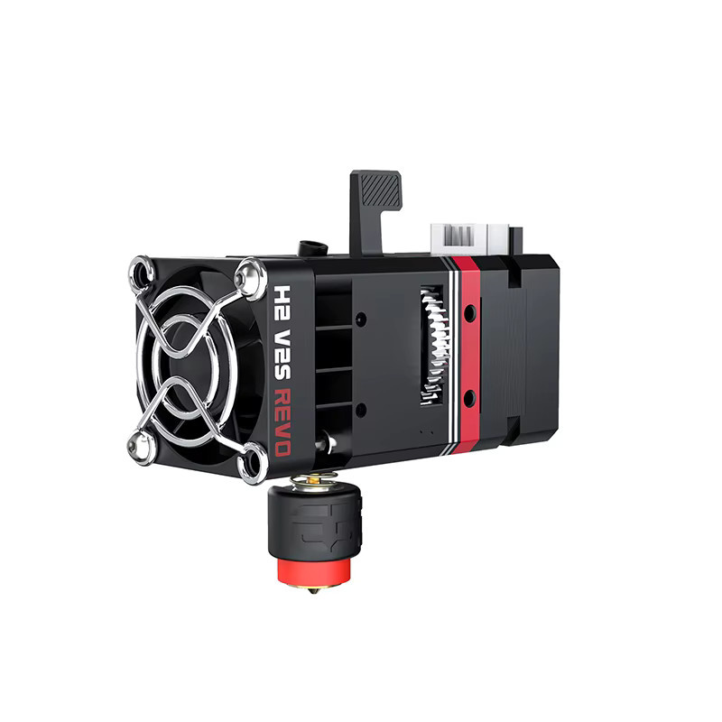 Biqu E3D H2 V2S Revo 3D Extruder 24V Dual Gear mit Messingdüse und Heizkern bis max. 300 °C für Ender 3, Bx und Voron V0 3D Drucker - Bild 2