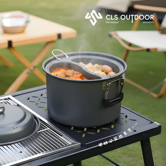 MOUNTAINHIKER CLS Multifunktionaler Tragbarer Dampfgarer mit 6L Fassungsvermögen für Outdoor und Camping - Bild 1