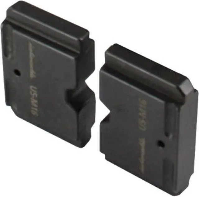 FeNau Pressmatrize für Drahtseil Ø 5 mm, 1 Paar, Schwarz - Bild 1