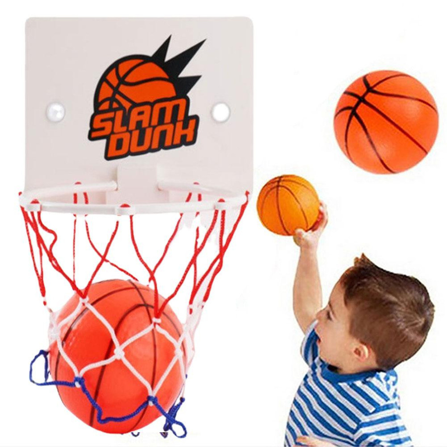 Yiran bag Indoor Basketballkorb mit 2 Bällen für Kinder - Bild 3