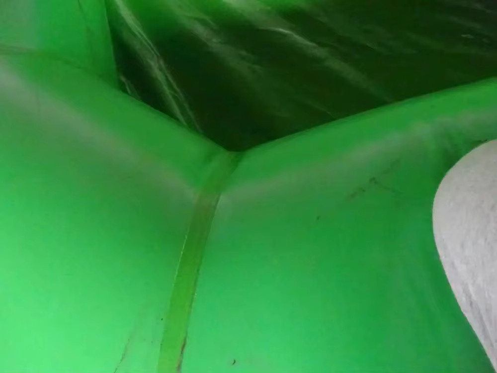 Aufblasbarer rechteckiger Pool aus PVC für Kinder und Erwachsene in Grün - Bild 3