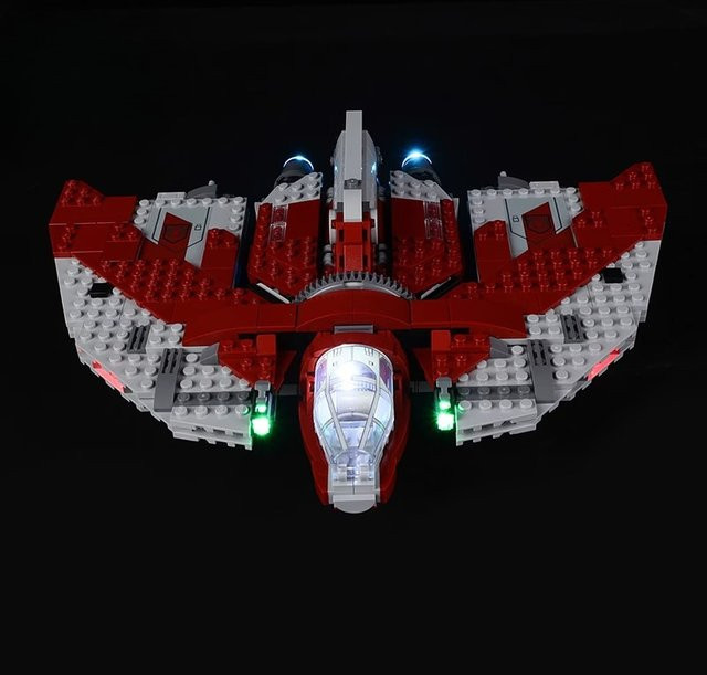 LEGO LED-Beleuchtungsset für Star Ahsoka Tanos T 6 Jedi Shuttle 75362 - Bild 1