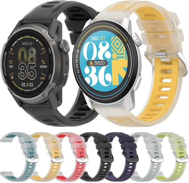 Uhrenarmband COROS, Silikon, halbtransparent, Unisex - Bild 1