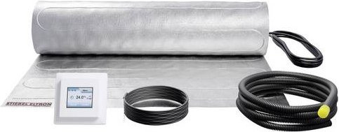 Stiebel Eltron Heizmatte FTD 140/2 Set Plus elektrische Heizmatte in Silber mit Thermostat - Bild 1