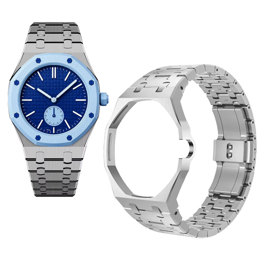 Swatch Uhrenzubehör, Edelstahlgehäuse, Kautschukarmband, Edelstahlarmband, Unisex - Bild 1