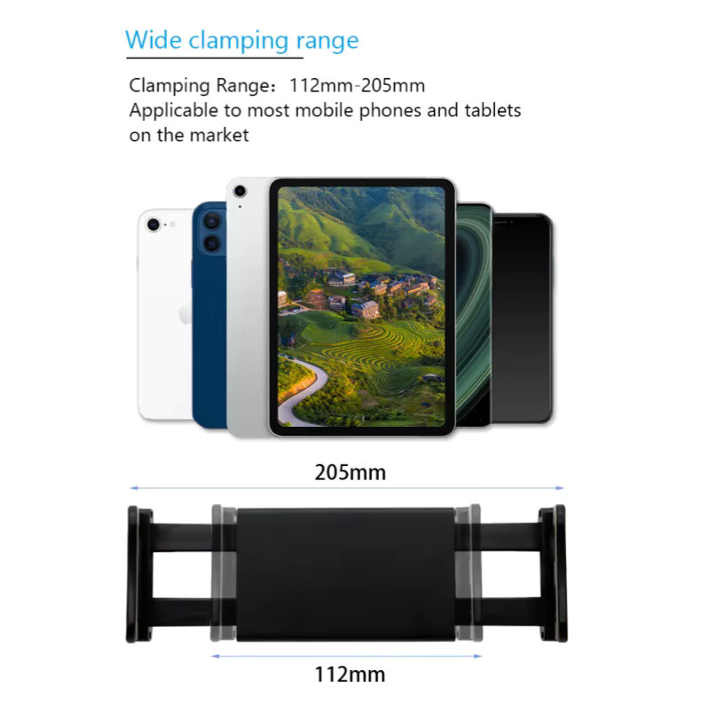 DJI Tablet-Halterungsclip in Schwarz, verstellbarer Verlängerungsständer für Mavic 2, Mavic Pro, Air 2, Mavic 2S und Mavic MINI Fernbedienungen - Bild 5