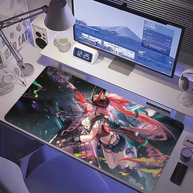 Honkai Star Rail Rappa Mauspad Lockedge Multicolor, rutschfest und verdickt für Gaming und Büro - Bild 1