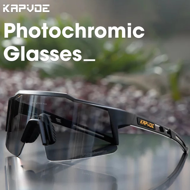 KAPVOE Sportsonnenbrille, blau, Vollrand, Unisex, Kunststoff - Bild 1