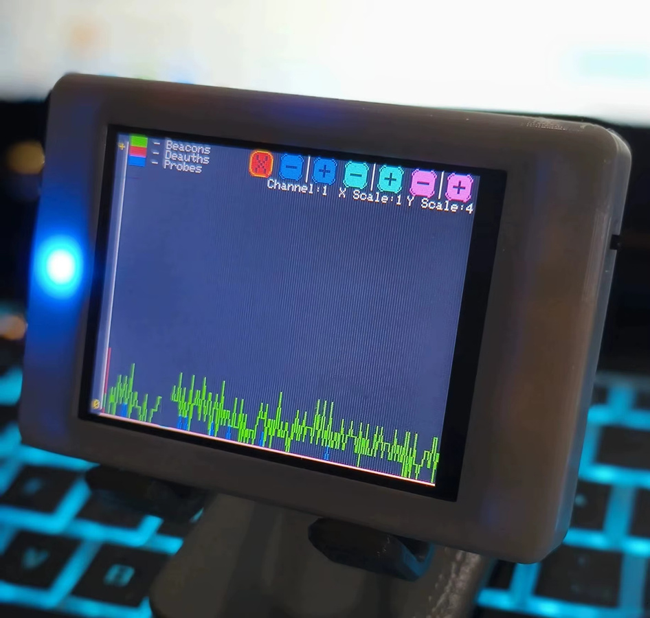 ESP32-Entwicklungsboard mit 2,8-Zoll-Bildschirm, Positionierungsmodul und 800mAh-Akku in Weiß mit Wi-Fi, Bluetooth und GPS - Bild 2