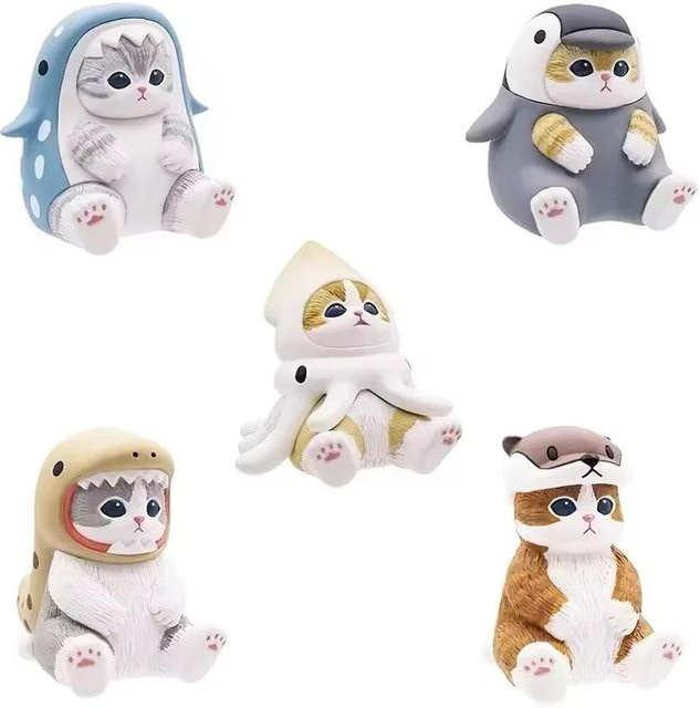 Mofusand Ebi Nyan Hai-Katze Meeresbewohner, Actionfiguren, ab 14 Jahren - Bild 1