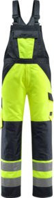 Mascot Latzhose Gosford Warnschutzhose hi-vis gelb/schwarzblau Größe 58 nach EN ISO 20471 Class 3 - Bild 1