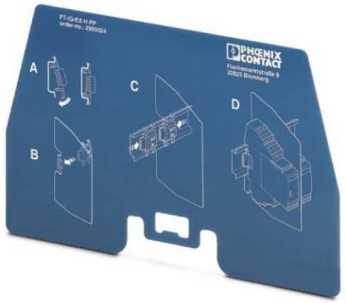 Phoenix Contact Tragschienen-Busverbinder PT-IQ-EX-H-PP in Blau - Bild 1