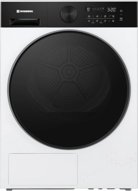 Wisberg WBDR5AW9ML CondenserClean Waschmaschine in Weiß mit App-Steuerung und Selbstreinigungssystem - Bild 1
