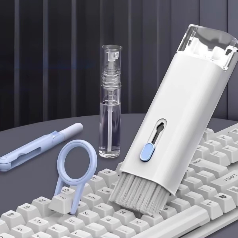 OAKCHARM 7-in-1 Computer Reiniger Set in Weiß für Tastatur, Kopfhörer und Keycaps - Bild 6