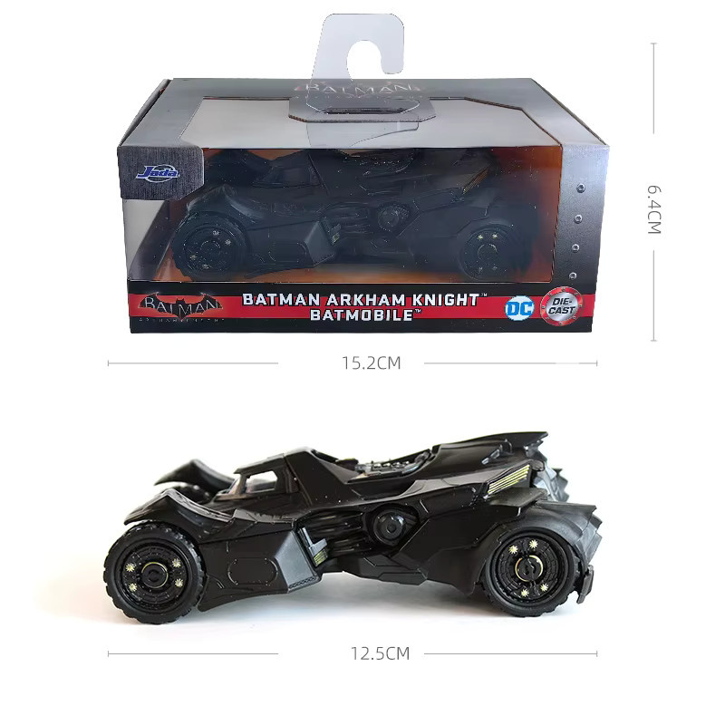 JADA Arkham Knight Batmobile, Druckgussmodell, 1:32, Schwarz - Bild 6