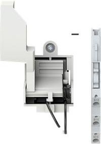 ABB AUE XT7 EARLY CONT Hilfsschalter mit 2 Wechsler in Weiß - Bild 1