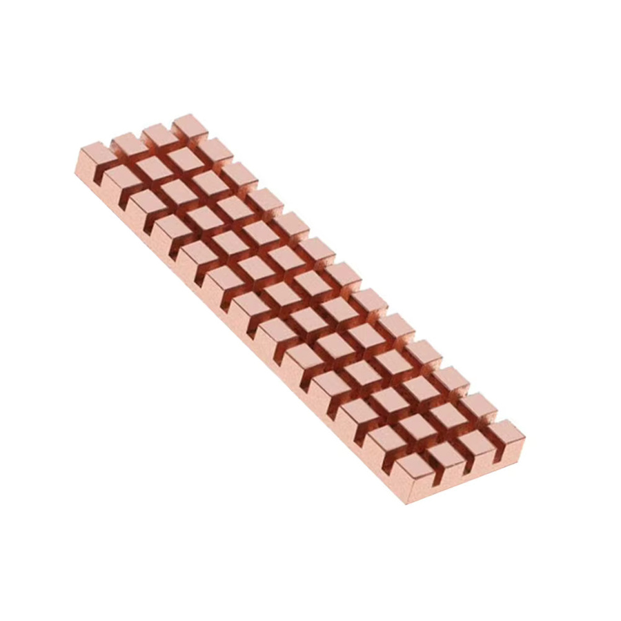 ATUOTIN Kupfer-Kühlkörper für M.2 2280 NVMe SSD mit Wärmeleitpad - Bild 5