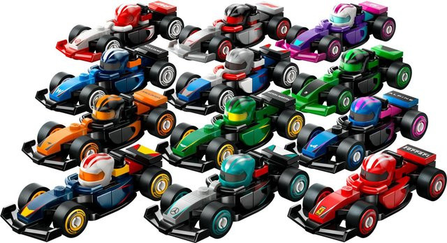 LEGO F1 Rennwagen, Fahrzeuge - Bild 1