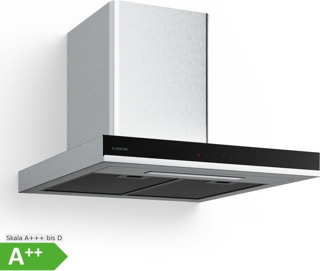 Klarstein Dunstabzugshaube Edelstahl, Breite: 60 cm, Energieklasse A++, 881,6 m³/h - Bild 1