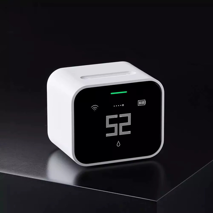 Qingping Luft Detektor Lite White CO2 PM2,5 PM10 Temperatur Feuchtigkeit Monitor mit Touchscreen und Mihome App sowie Apple HomeKit Unterstützung - Bild 3