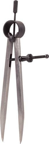 KS Tools Präzisions-Feder-Spitzzirkel aus Werkzeugstahl, Länge: 190 mm - Bild 1