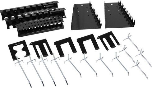 Ondis24 Lochwandhaken-Set aus Metall in Grau - Bild 1