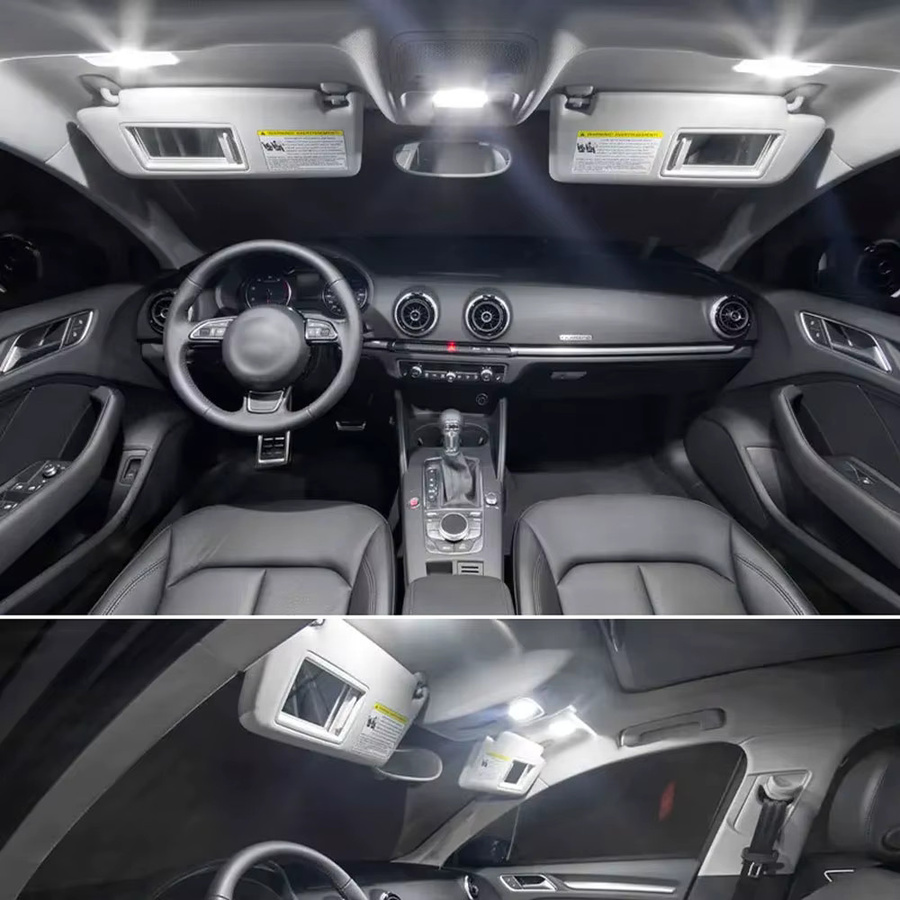 TAREWOR Canbus LED Innenraumbeleuchtung Set in Cool White für Alfa Romeo Giulietta Mito Giulia 147 156 159 166 Brera GT Spider 4C Kartenleselampe Glühbirnen-Zubehör - Bild 2