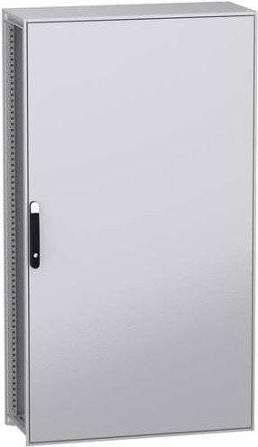 Schneider Electric PanelSeT SFN NSYSFN181040P Standschrank aus Stahl in Silber, B/T/H: 100 x 40 x 180 cm - Bild 1