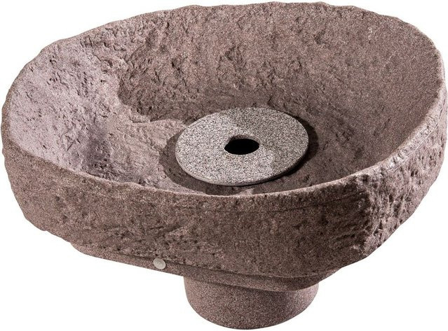 GreenLife Springbrunnen-Set für den Dekor-Regenspeicher Hinkelstein in Granitrot - Bild 1