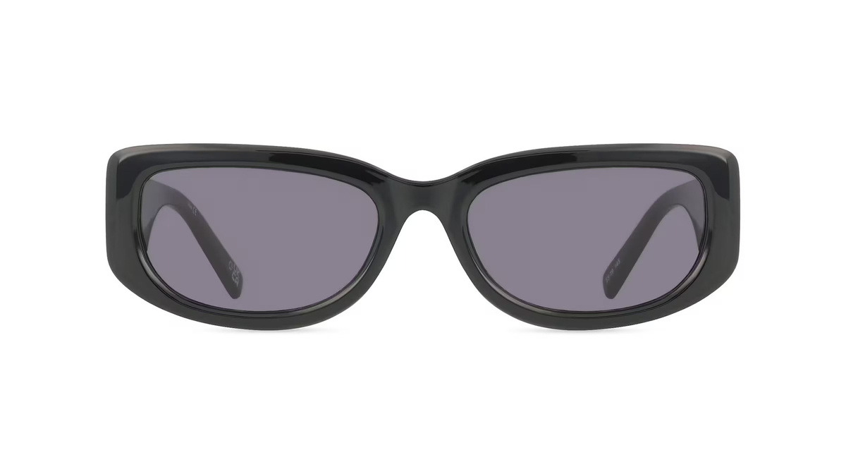 Le Specs MONOPOLY Sonnenbrille, Vollrand, quadratisch, Kunststoff, Unisex, schwarz - Bild 1