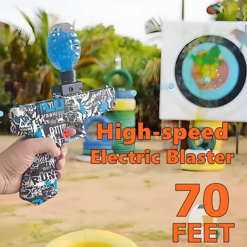 OiKe Elektrische Blaster-Pistole, Automatische Gel-Ball-Splatterpistole, ab 14 Jahren - Bild 2