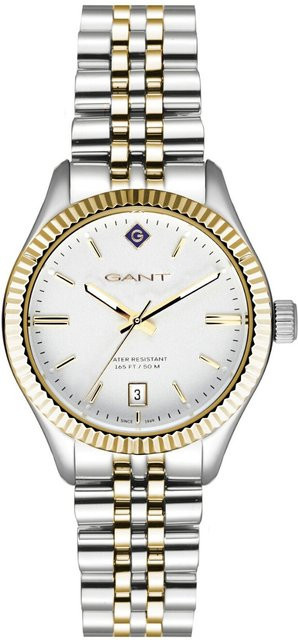 Gant Armbanduhr Sussex, Quarz, Edelstahl, Silber, 34 mm, Damen - Bild 1
