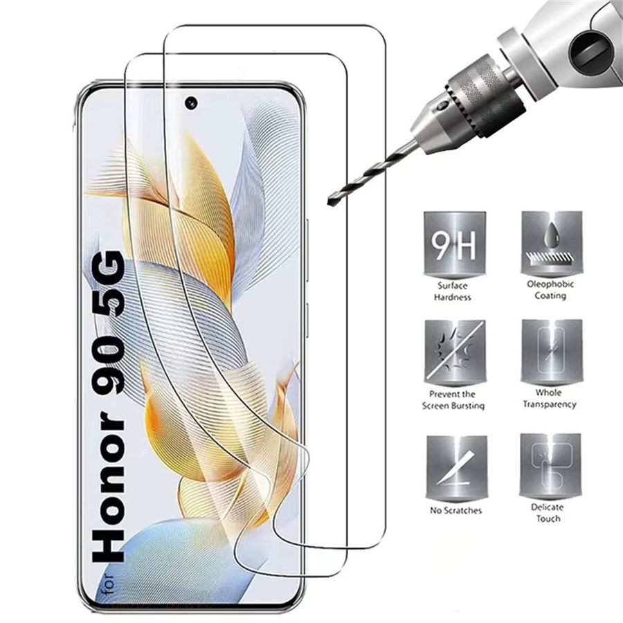 4 Stück Hydrogel-Displayschutzfolien für Honor Magic 6 5 4 sowie Honor X9C X9B X9A X8C X8B X8A Lite Pro, transparent, weiche Folie - Bild 3