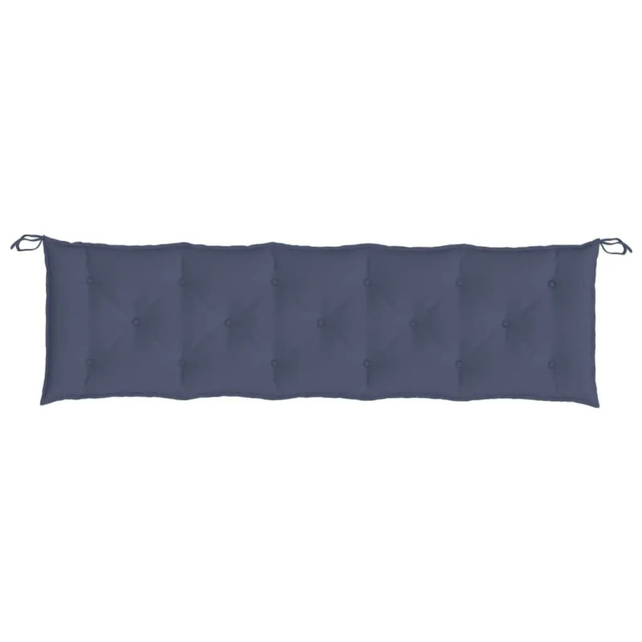 vidaXL Gartenbank-Auflage aus Oxford-Gewebe in Marineblau, B/T/H: 180 x 50 x 7 cm - Bild 2
