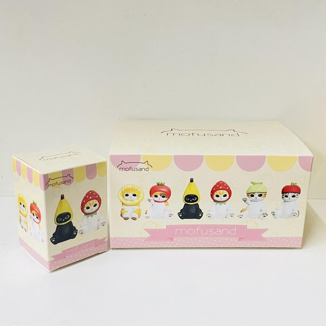 Mofusand Hai Katze Blind Box Frucht Katze Figuren Sammelpuppe - Bild 1