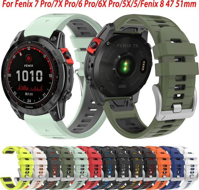 LENNIK Uhrenarmband Silikon, QuickFit, Unisex - Bild 1