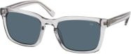 Botaniq BIS-7040 Sonnenbrille, Quadratisch, Herren, Vollrand, Grau Transparent, Kunststoff - Bild 1