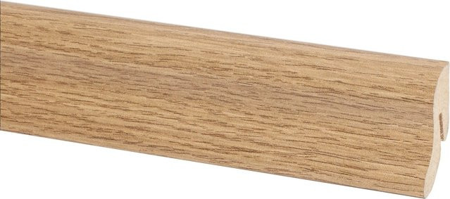 OBI Sockelleiste Eiche braun HDF modern Höhe: 40 mm, Tiefe: 20 mm, Länge: 2600 mm - Bild 1