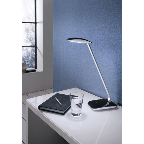 Eglo Tischleuchte CAJERO aus Kunststoff in Schwarz mit dimmbarer LED und Touch-Funktion - Bild 2