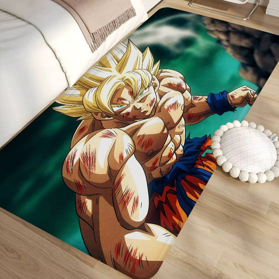 Japanische Manga Dragon Ball Fußmatte im nordischen Stil für Wohnzimmer und Schlafzimmer mit Anti-Rutsch-Funktion - Bild 6