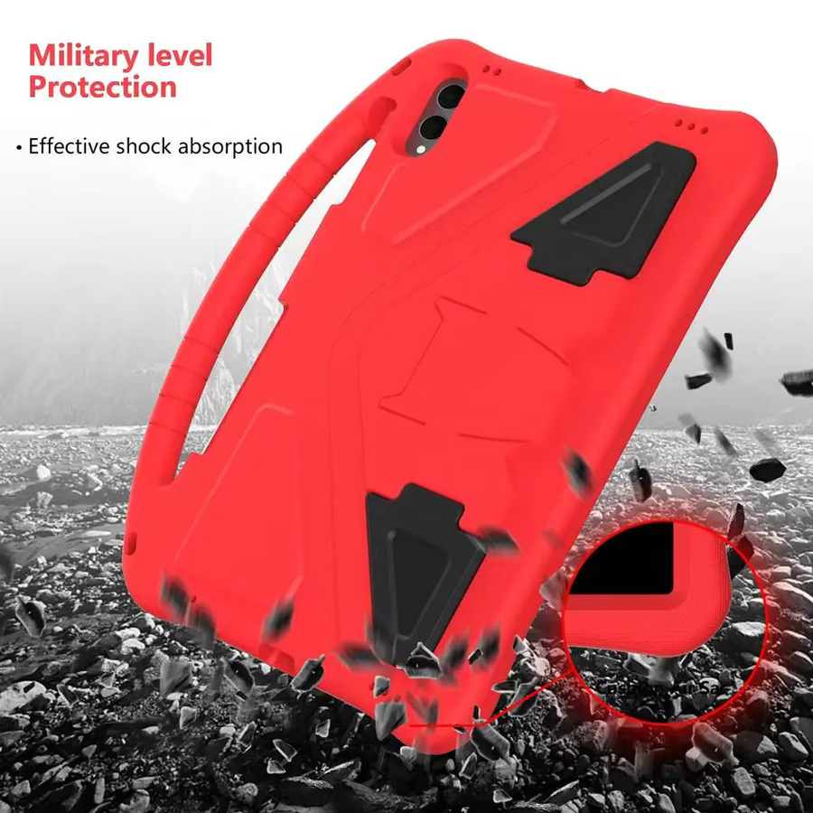 EVA Kids Armor stoßfeste Hülle für Samsung Galaxy Tab S11 Ultra 14,6 Zoll 2025 SM-X930 SM-X936B X930N in Schwarz - Bild 5
